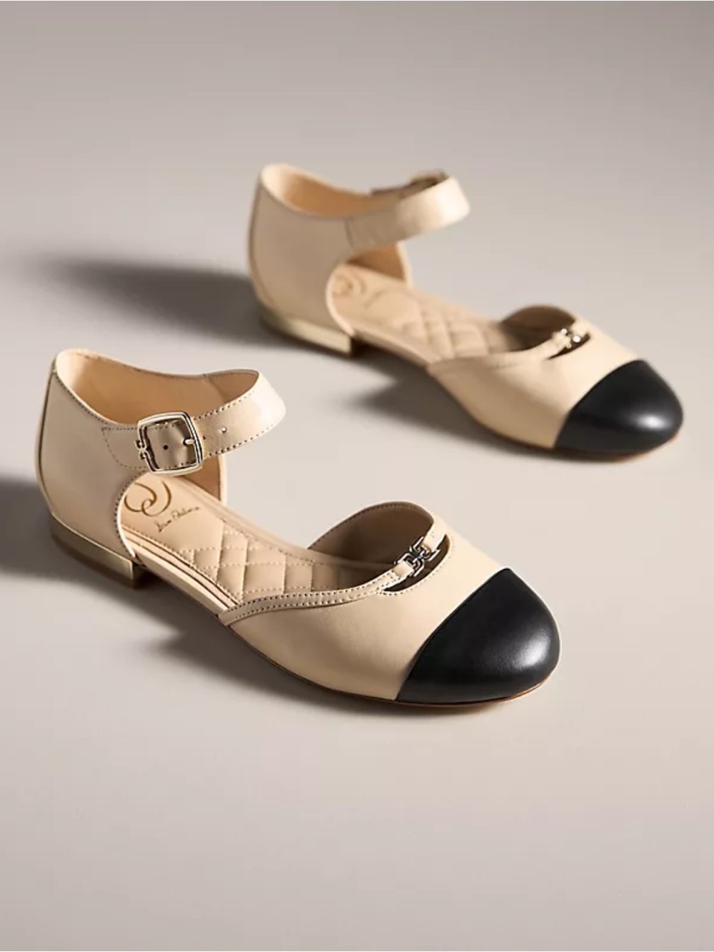 Sam Edelman Rylie Cap-Toe Mary Jane Flats New!